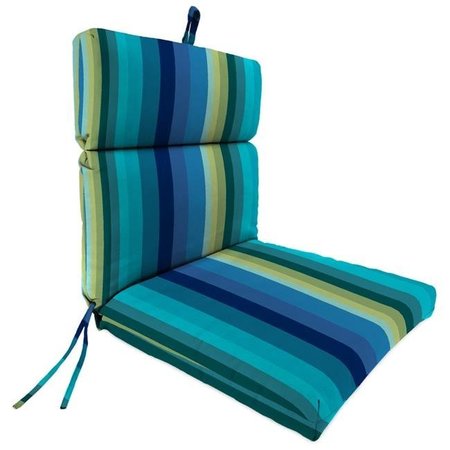 JORDAN Jordan 9502PK1-5135D 22 x 44 x 4 in. Outdoor Chair Cushion in Islip Teal 9502PK1-5135D
